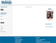 Tablet Screenshot of melampoeditore.com